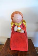 Bel ange en terre cuite. 30 cm de haut, Enlèvement ou Envoi, Utilisé