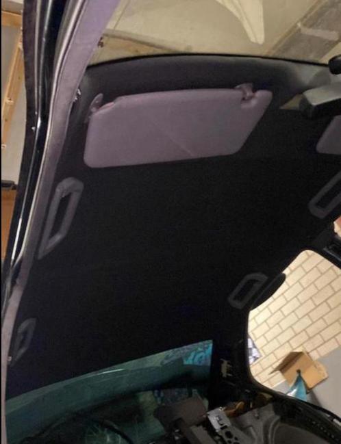 Bmw e34 hemel, alcantara zwarte hemel zwart, Auto-onderdelen, Interieur en Bekleding, BMW, Nieuw, Ophalen