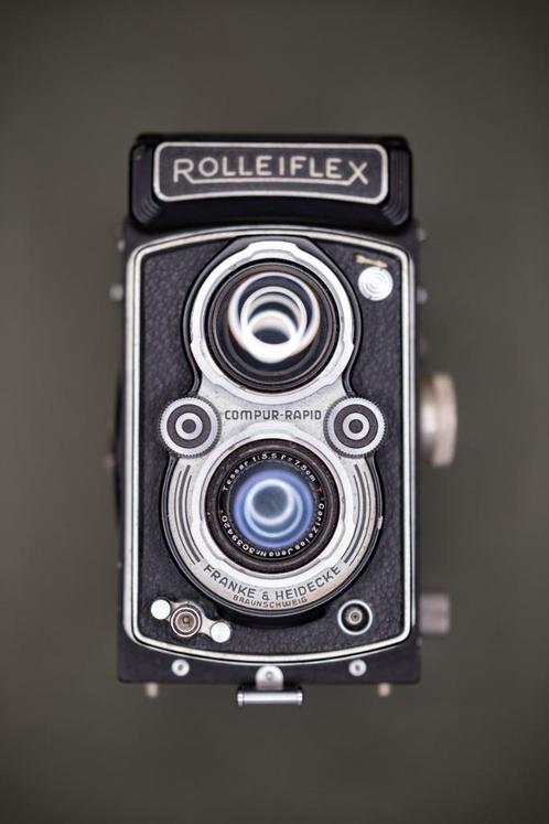 Rolleiflex TLR Carl Zeiss 75mm F3.5 T*, Audio, Tv en Foto, Fotocamera's Analoog, Gebruikt, Ophalen of Verzenden