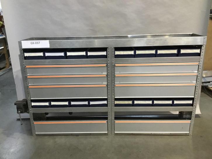 Aluminium bedrijfswagen inrichting GK-037, Auto diversen, Overige Auto diversen, Ophalen