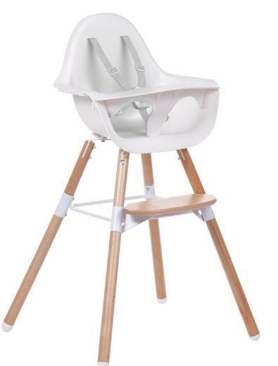 Evolu kinderstoel  6 m tot 6 j, Kinderen en Baby's, Kinderstoelen, Gebruikt, Aanschuifbaar, Afneembaar eetblad, Gordel(s), Stoelverkleiner