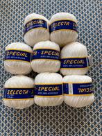 Aiguille à tricoter blanche en laine acrylique 550g 2.5-3, Enlèvement ou Envoi, Neuf