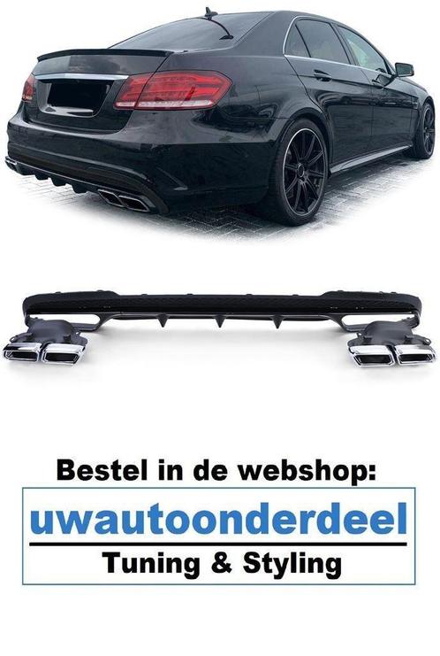 diffuser Mat Voor Mercedes E Klasse W212 Facelift C63 AMG Lo, Auto diversen, Tuning en Styling, Verzenden