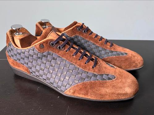 Van Bommel sneakers maat 7.5 / 41.5 H, Kleding | Heren, Schoenen, Zo goed als nieuw, Sneakers, Blauw, Ophalen of Verzenden