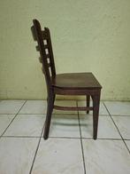 Bistro stoelen horeca restaurant café, Ophalen, Bruin, Vijf, Zes of meer stoelen, Hout