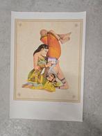 Reklame affiche vintage keno, Antiek en Kunst, Ophalen of Verzenden
