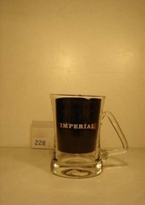 Chope à bière Imperial Chrismas – 0,25 cl., Collections, Marques de bière, Neuf, Chope(s), Autres marques, Enlèvement ou Envoi