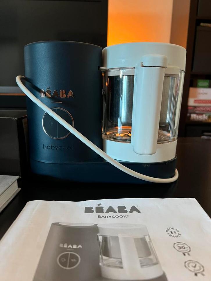 Béaba Babycook Néo – livre, cuiseur riz/pâtes – comme neuf, Elektronische apparatuur, Keukenmixers, Zo goed als nieuw, Ophalen