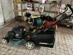 Zo goed als nieuw- Power plus pro grasmachine POWPG10120, Ophalen, Zo goed als nieuw