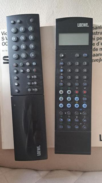 2 afstand bediening en handleiding voor video recorder Loewe beschikbaar voor biedingen