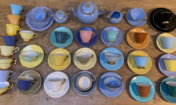 Tasjes en co jaren '50, Huis en Inrichting, Keuken | Servies, Ophalen