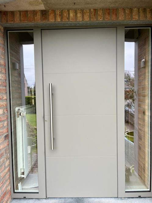 Aluminium porte, Doe-het-zelf en Bouw, Raamkozijnen en Schuifdeuren, Gebruikt, Overige typen, Aluminium, 150 tot 225 cm, 150 tot 225 cm