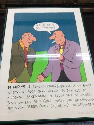 KAMAGURKA De Mutabi s in kleur met handtekening beschikbaar voor biedingen