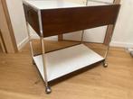 Roltafel jaren 70 design, Ophalen, Gebruikt, 55 tot 75 cm, 60 cm of meer