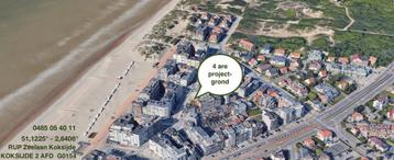Grond te koop in Koksijde beschikbaar voor biedingen