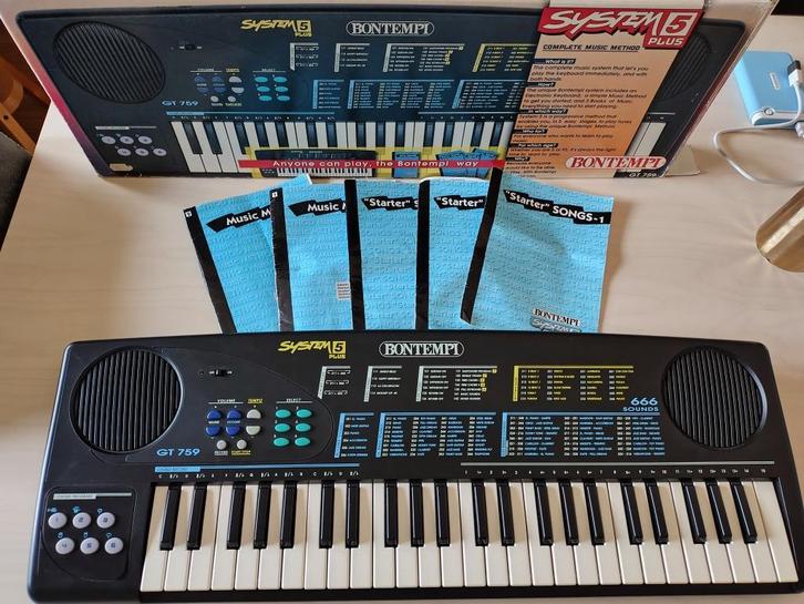Bontempi Keyboard System 5 Plus, Muziek en Instrumenten, Keyboards, Zo goed als nieuw, Ophalen of Verzenden