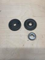 Pignon de vilebrequin + d’arbre d’équilibrage moteur am6 50, Enlèvement ou Envoi, Comme neuf