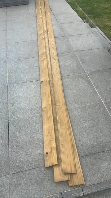 Tuinhout overschot beschikbaar voor biedingen