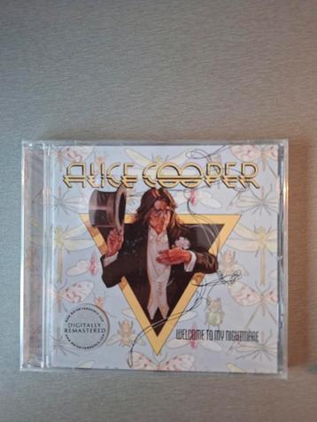 Cd. Alice Cooper.  Welcome to my nightmare. In verpakking.  beschikbaar voor biedingen