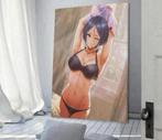 Animatie Anime hentai canvas poster XL 90x60 cm muur deco, Antiek en Kunst, Kunst | Tekeningen en Fotografie, Ophalen of Verzenden