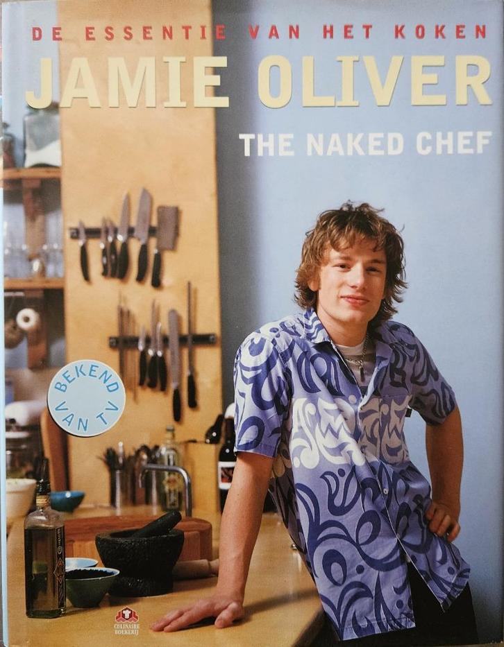 The Naked Chef - Jamie Oliver - 2000, Boeken, Kookboeken, Zo goed als nieuw, Overige gebieden, Ophalen of Verzenden