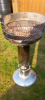 Houtskoolbarbeque Barbecook inox, Tuin en Terras, Ophalen, Gebruikt