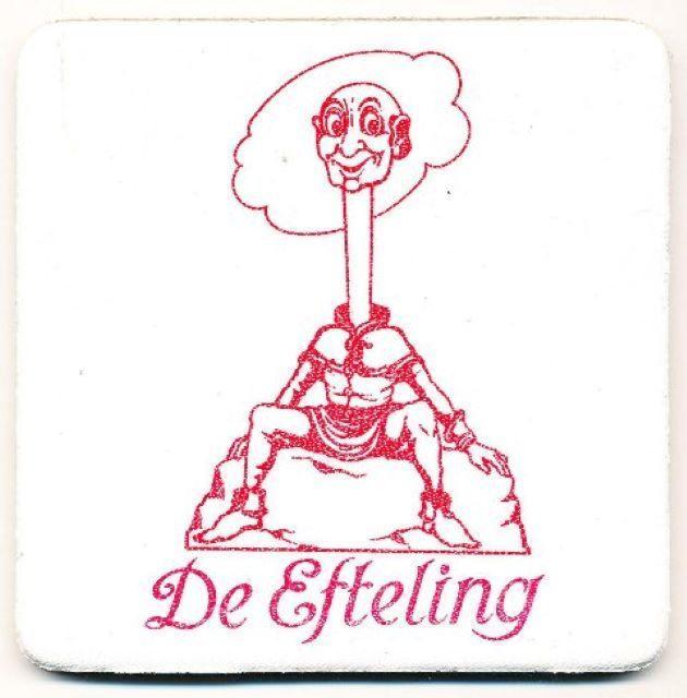 (e8) Efteling, Langnek, coaster / onderlegger 2 stuks, Collections, Efteling, Utilisé, Envoi