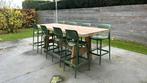 Hangtafel statafel bartafel horeca / privé balken sloophout., Verzenden, Nieuw