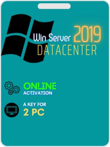 Centre de données Windows Server 2019 16 cœurs (2 PC)