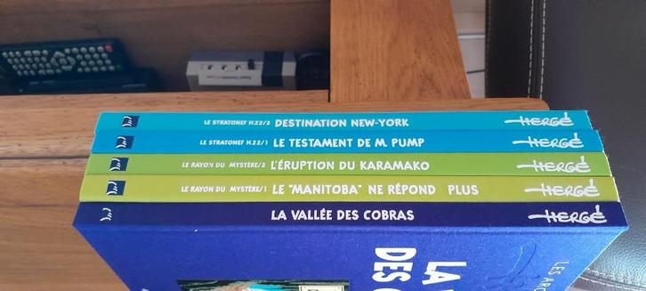 SERIE BD TINTIN ARCHIEVEN ATLAS HERGÉ JO ZETTE JOCKO, Verzamelen, Stripfiguren, Zo goed als nieuw, Kuifje, Ophalen