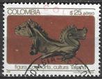 Colombia 1982 - Yvert 706PA - Tairona Cultuur (ST), Postzegels en Munten, Verzenden, Gestempeld, Midden-Amerika