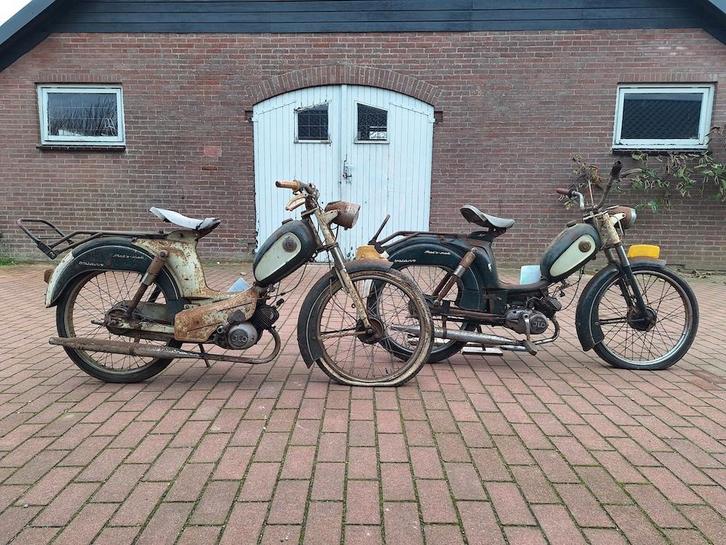 batavus Mot-o-Mat oldtimer brommer 49cc 2-takt met kenteken, Fietsen en Brommers, Brommers | Overige merken, Ophalen