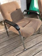 2 vintage midcentury fauteuils stoelen ‘60-70, Huis en Inrichting, Ophalen, Gebruikt, Stof