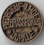 Unieke Oude stempel BRASSEUR PIEDBOEUF - LHOEST *JUPILLE*, Verzamelen, Ophalen of Verzenden