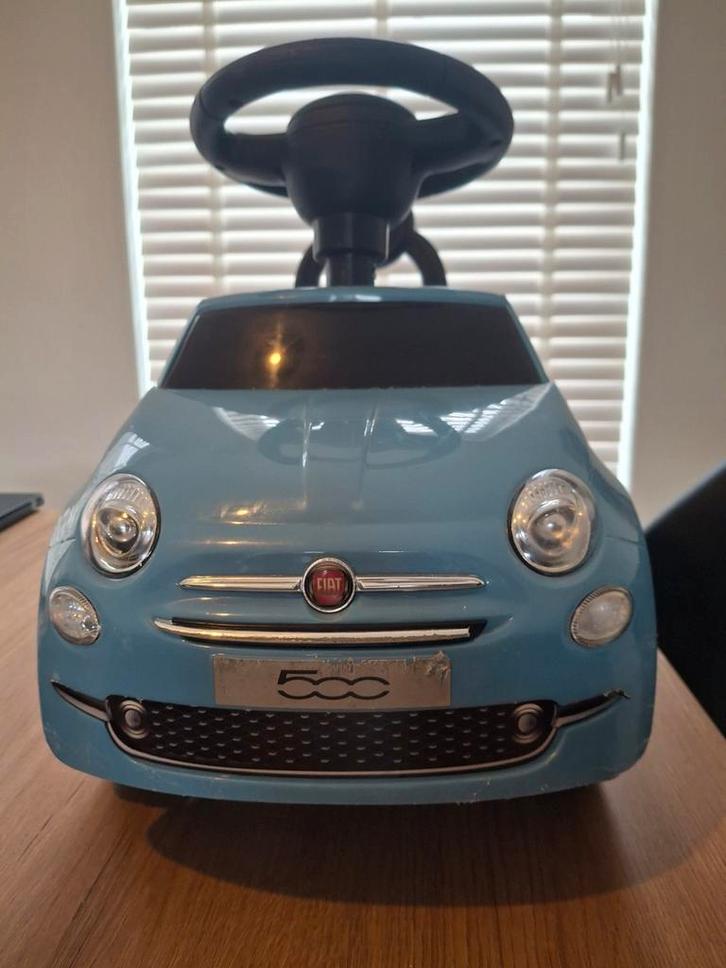 FIAT 500 LOOPWAGEN: audio-opties en koffertje, Kinderen en Baby's, Speelgoed | Buiten | Voertuigen en Loopfietsen, Ophalen of Verzenden