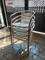 Set aluminium terrasstoelen, Ophalen, Gebruikt