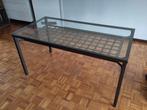 Table Ikea Granas avec plateau en verre, Maison & Meubles, Comme neuf, Métal, Enlèvement