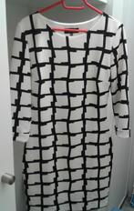 ANA ALCAZAR, kleedje wit-zwart, maat 38, weinig gedragen, Kleding | Dames, Maat 38/40 (M), Wit, Ophalen of Verzenden, Zo goed als nieuw