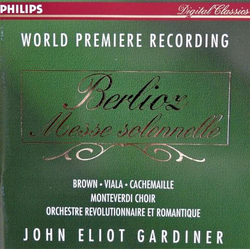 Berlioz / Messe Solennelle - Gardiner - PHILIPS - 1994 - DDD, CD & DVD, CD | Classique, Comme neuf, Orchestre ou Ballet, Enlèvement ou Envoi
