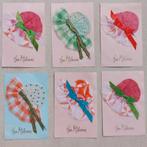 6 vintage postkaarten Vive St. Cathérine, Verzamelen, Ophalen of Verzenden