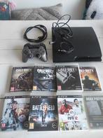 Sony PlayStation slim 3 360gb, Games en Spelcomputers, Spelcomputers | Sony PlayStation 3, Ophalen of Verzenden, Zo goed als nieuw