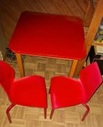 Tafeltje met kinderstoelen., Kinderen en Baby's, Ophalen, Gebruikt