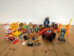 Blaze en de monsterwielen 6 sets + 16 autootjes + brandweer, Ophalen