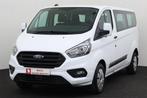 Ford Transit Custom 2.0 TDCI 9PL. 2.0 TDCI + 9 PL. + PDC + C, Auto's, Voorwielaandrijving, Euro 6, Wit, 9 zetels