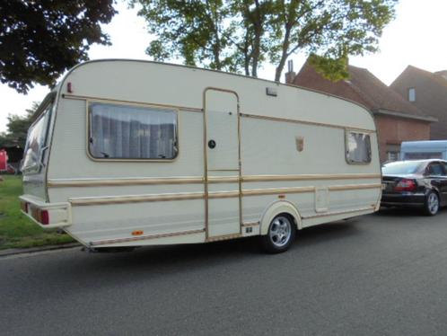 mooie Tabbert 540,dwars bed,rondzit,wc,kamerkastje+voortent, Caravans en Kamperen, Caravans, Bedrijf, tot en met 4, 1000 - 1250 kg