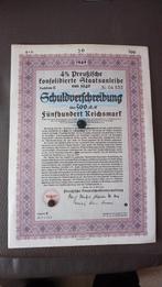 Duitse obligaties 1940, Overige typen, Ophalen of Verzenden, Landmacht