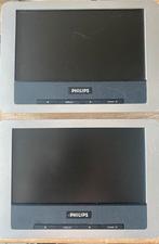 Dubbele Dvd speler 2 schermen (auto oplader ook erbij), Verzenden, Gebruikt, Philips, Met harddisk