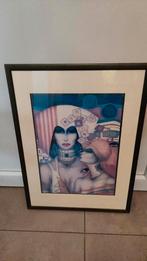 GROOT FORMAAT : 2x Jef Van Tuerenhout, Antiek en Kunst, Ophalen of Verzenden