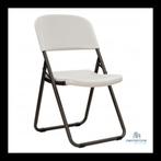 Lifetime stoelen te koop wit, Maison & Meubles, Chaises, Synthétique, Utilisé, Enlèvement ou Envoi, Blanc