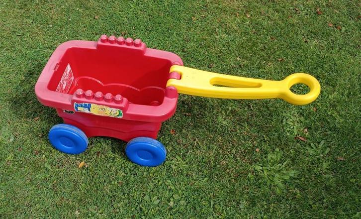 Stevige strandkar, kinderen 3-7 jaar + gratis 12 speelgoed, Kinderen en Baby's, Speelgoed | Buiten | Actiespeelgoed, Gebruikt